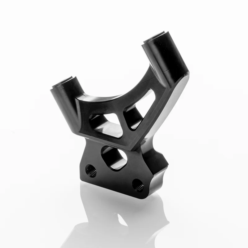 Bremssatteladapter / RPG Gabelholme 4-Kolben Bremssattel ( rechts / Doppelbremsscheibe )