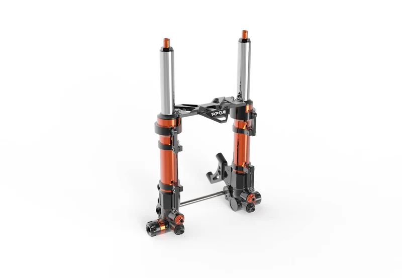 GABELHOLME KOMPLETTSET RPG ADJUSTABLE RACING FORK 30MM / YAMAHA AEROX