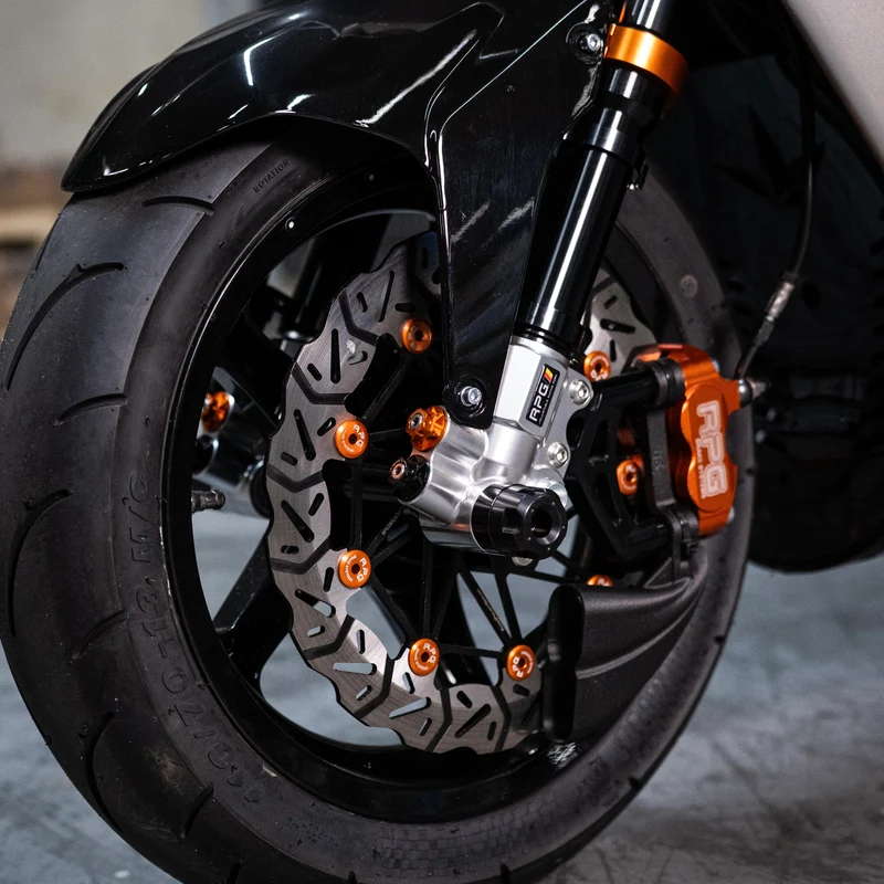 GABELHOLME KOMPLETTSET RPG ADJUSTABLE RACING FORK 30MM / YAMAHA AEROX