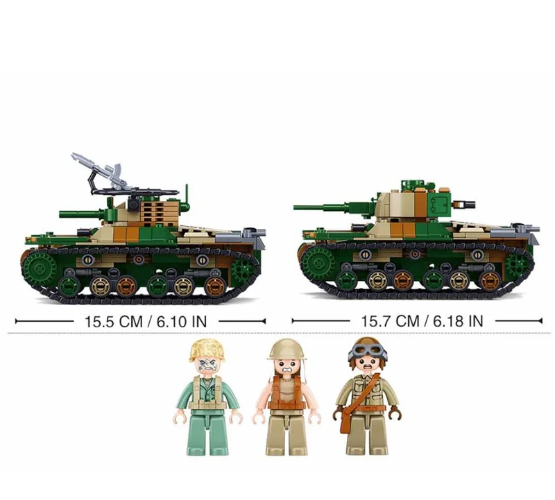 Sluban WWII Medium Tank 97