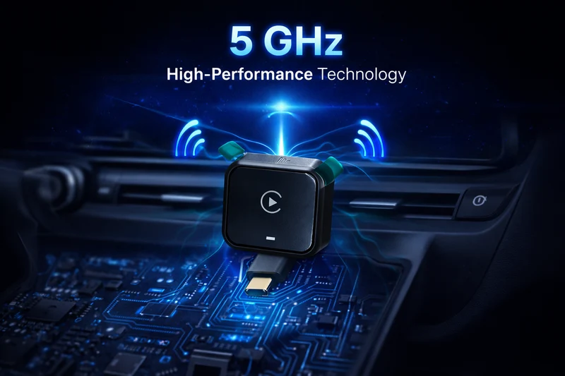 AI+ Wireless Apple & Android CarPlay Adapter Verwandle dein CarPlay in 10 Sekunden kabellos