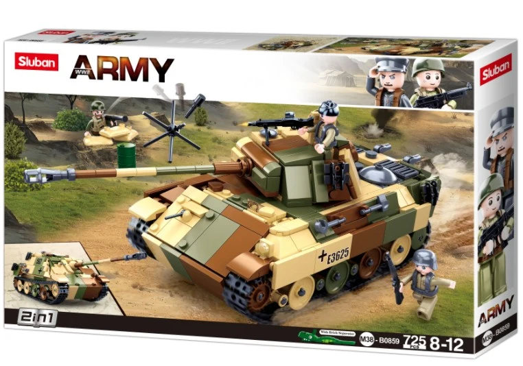 Sluban Medium German Tank Camouflage.