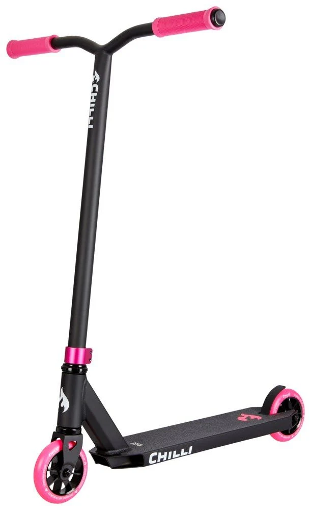 Chilli Base stuntstep Zwart/Roze