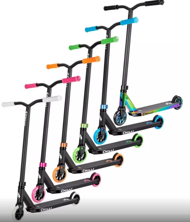 Chilli Base stuntstep Zwart/Roze
