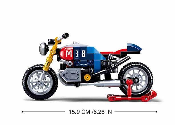 Sluban Café Racer Motor